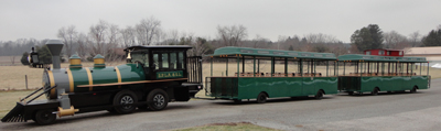 Trackless Road Train/Tram built for Springs Preserve